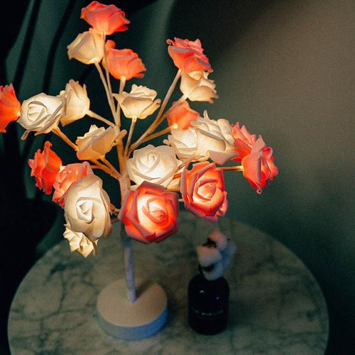 Enchanted Rose Tree Lamp