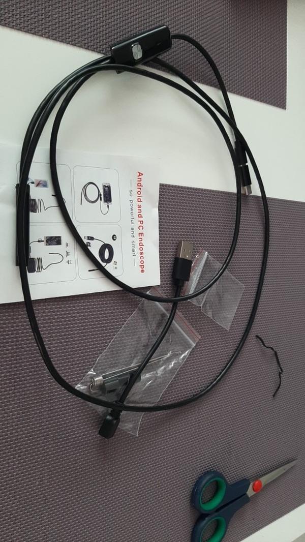 Endoscope Camera – Click Even Under The Water ! photo review