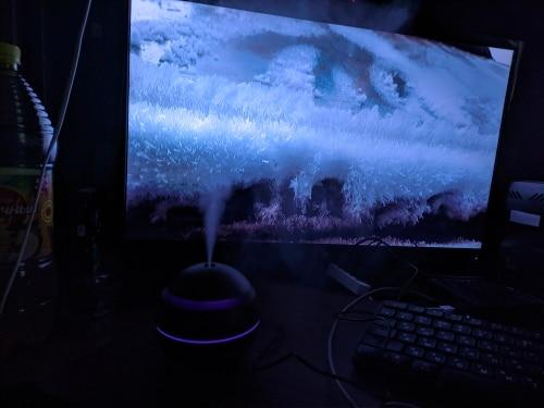 Essential Oils USB Powered Aroma Diffuser Air Purifier photo review