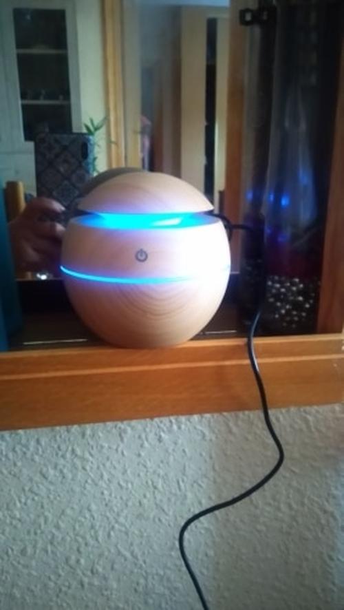 Essential Oils USB Powered Aroma Diffuser Air Purifier photo review