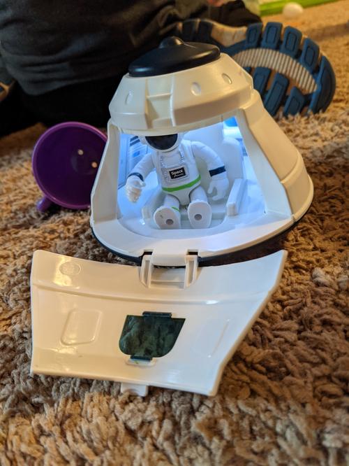 Explore the Galaxy: DIY Interstellar Spaceship Model for Kids photo review