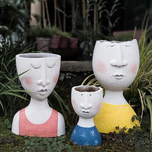 Face Planter Pot: Unique Decor &amp; Indoor Greenery