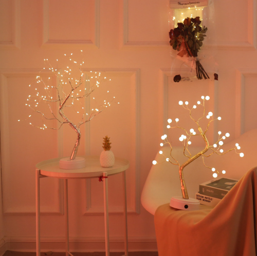 Fairy Light Spirit Tree: LED Tree Lamp for Home Decor