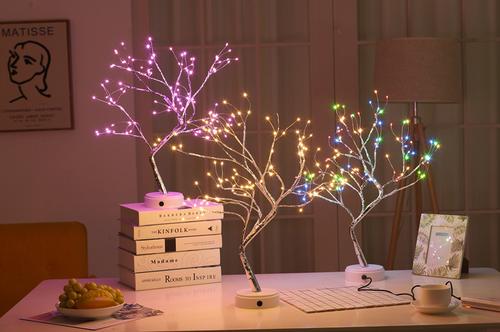 Fairy Light Spirit Tree: LED Tree Lamp for Home Decor