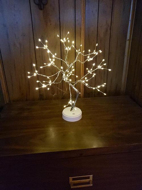 Fairy Light Spirit Tree: LED Tree Lamp for Home Decor photo review