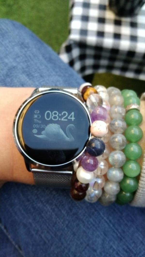 Fashion Women Round Screen SmartWatch photo review