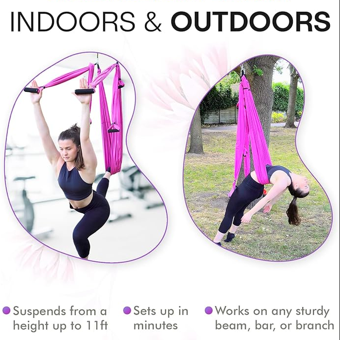 Flexible Aerial Silk Yoga Hammock Swing