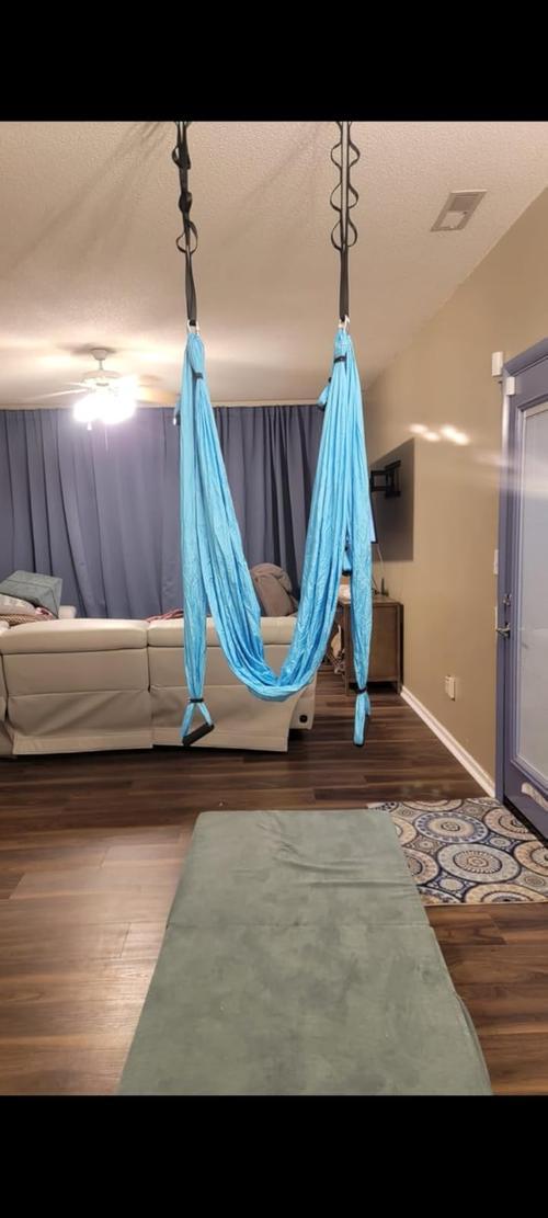 Flexible Aerial Silk Yoga Hammock Swing photo review