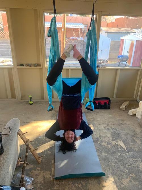 Flexible Aerial Silk Yoga Hammock Swing photo review