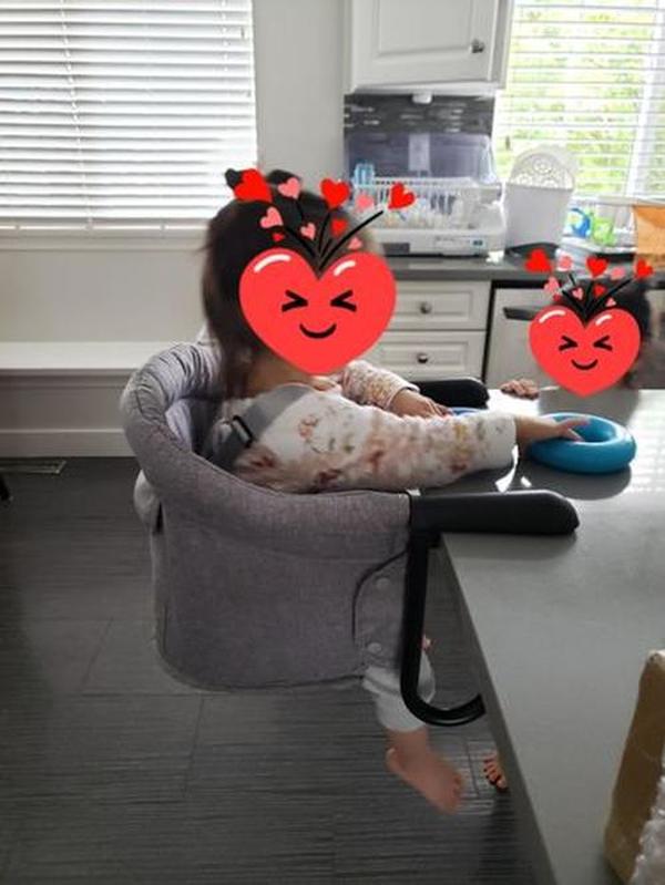 Foldable Baby Eating Table Side Chair photo review