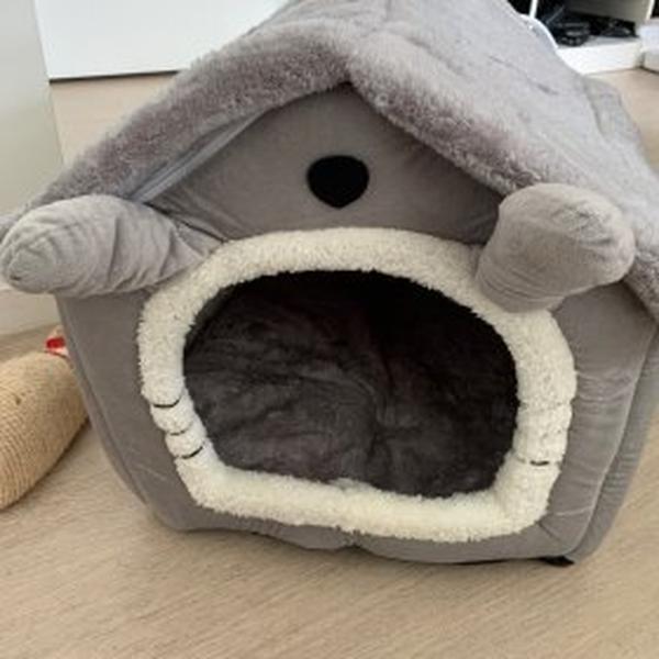 Foldable Small Pet House Bed photo review