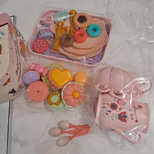 Food Simulation Toys, Tea Sets, Cake Sets, Children's Gift Toys photo review