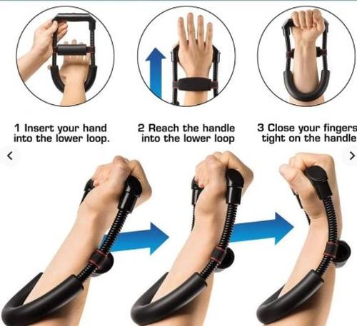 Forearm And Wrist Exerciser For Hand Grip Strengthening