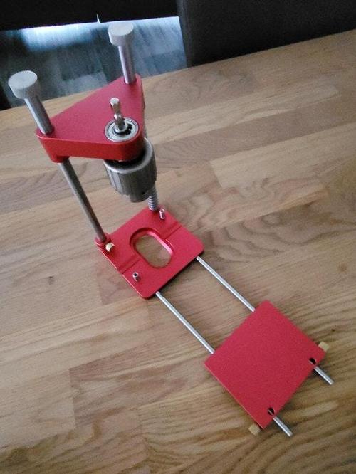 Freely Adjustable Drilling Locator – Woodworking Drilling Template Guide Tool Home photo review