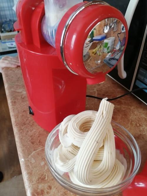 Frozen Fruit Ice Cream Maker Homemade Soft Serve Dessert Machine photo review