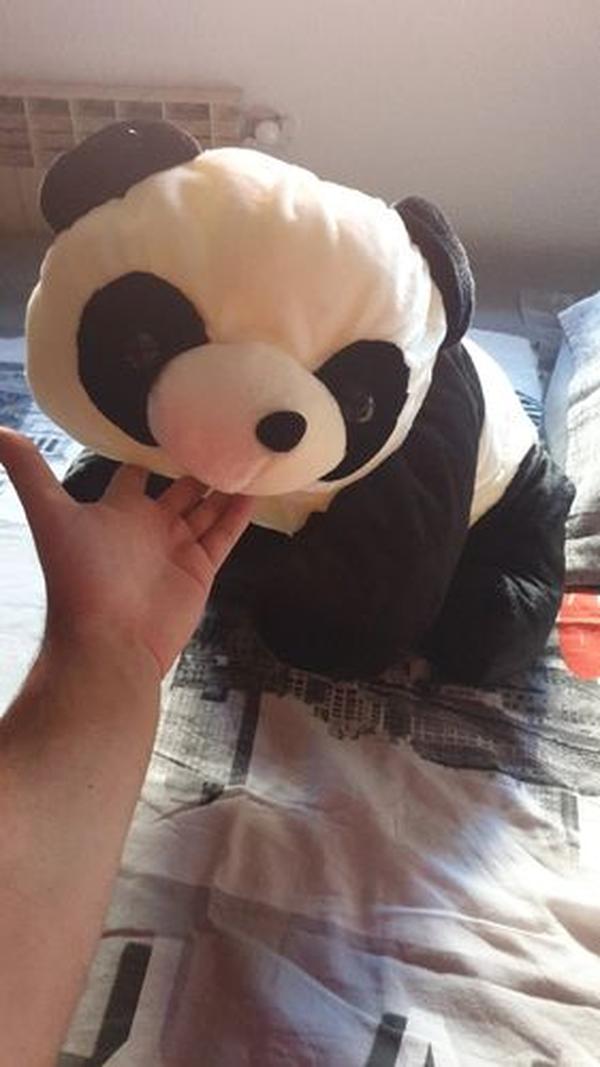 Giant Stuffed Panda Bear - Big Animal Plush photo review