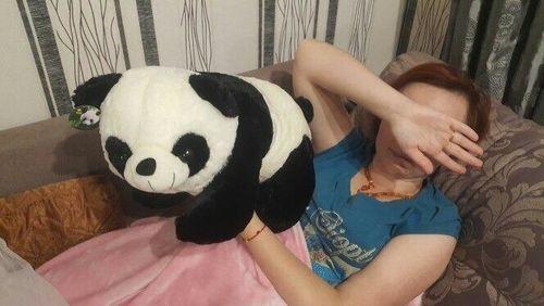 Giant Stuffed Panda Bear - Big Animal Plush photo review