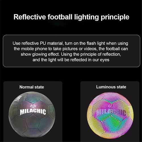 Glow Reflective Football