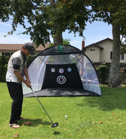 Golf Cage Swing Training Set - Hitting Practice Golf Net photo review