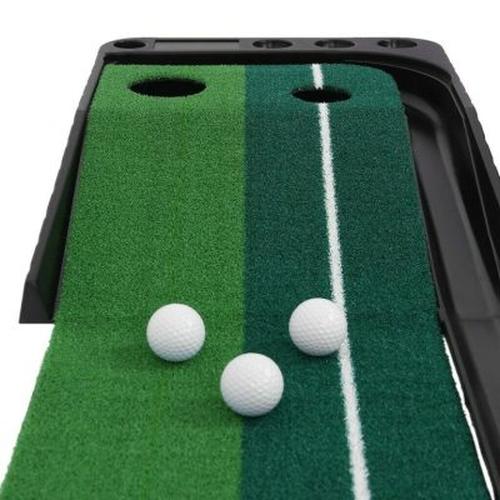 Green Golf Practice Mat Improve Accuracy and Speed for All Skill Levels