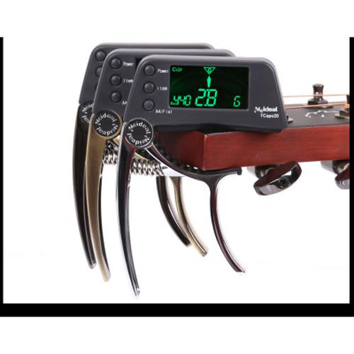 Guitar Capo with Built-in Tuner - Accurate and Easy Tuning