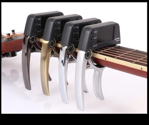 Guitar Capo with Built-in Tuner - Accurate and Easy Tuning