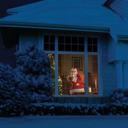 Halloween Christmas Holographic Projection