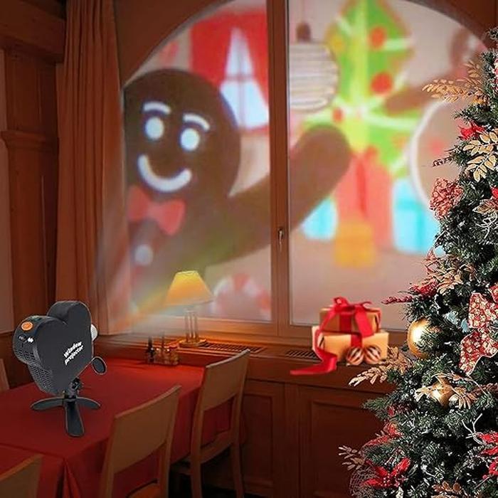 Halloween Christmas Holographic Projection