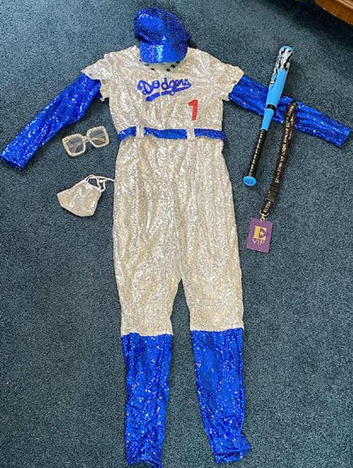 Halloween Costumes Baseball Uniform photo review