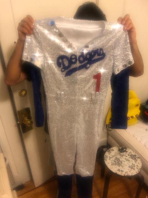 Halloween Costumes Baseball Uniform photo review