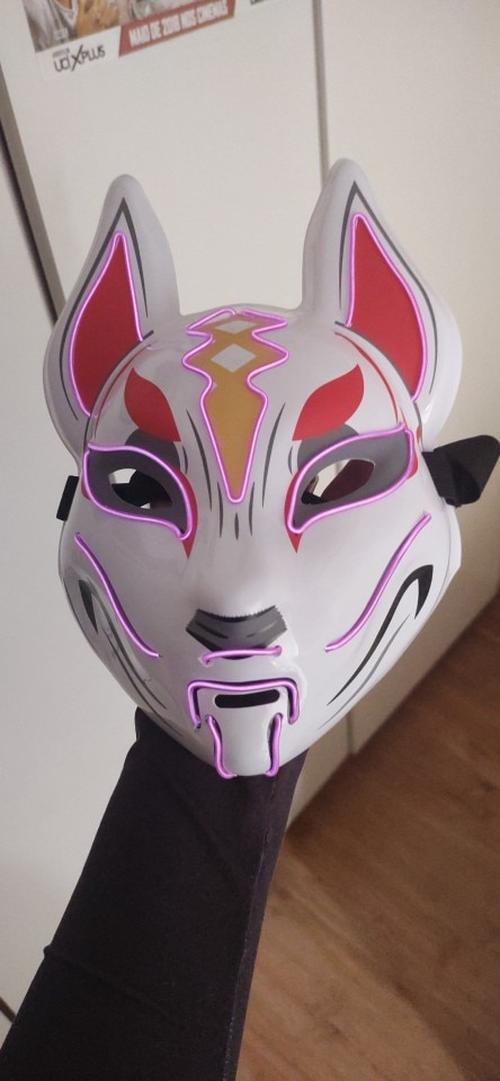 Halloween Fox Spirit Mask photo review