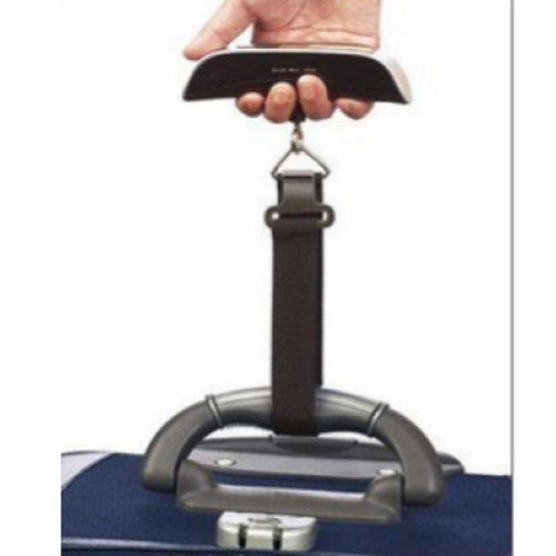 Handheld Digital Luggage Scale with Temperature Sensor &amp; LCD Display