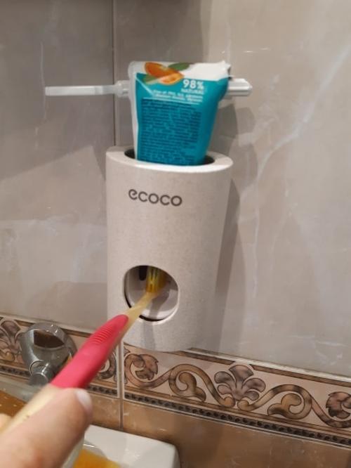 Hands-Free Toothpaste Dispenser for Easy and Convenient Use photo review