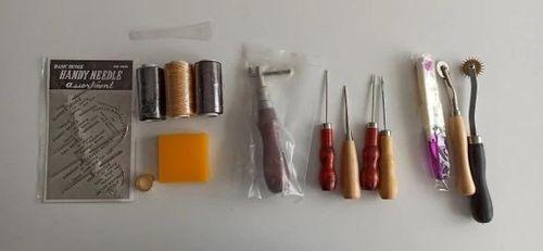 Handy Leather Working Tools Kit Craft Carving Punch Kit photo review