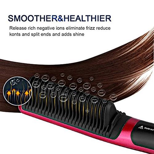 Heated Beard Straightener Comb Brush