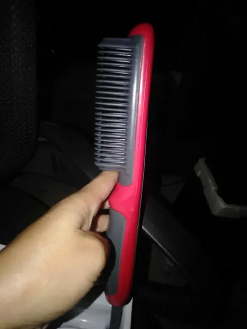 Heated Beard Straightener Comb Brush photo review