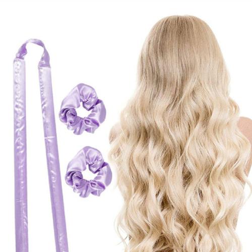 Heatless Hair Curler for Lazy Curling, Ribbon Hair Rollers for Sleeping