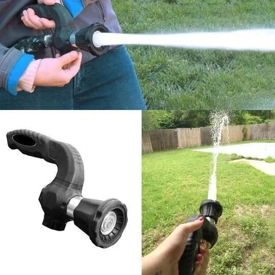 High-Pressure Power Nozzle for Garden Watering and Cleaning