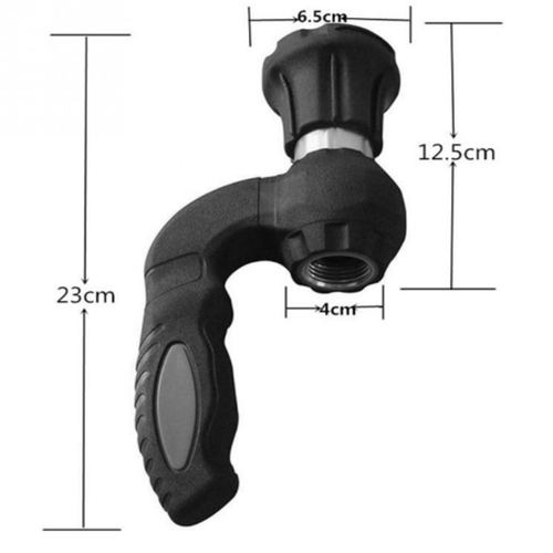 High-Pressure Power Nozzle for Garden Watering and Cleaning