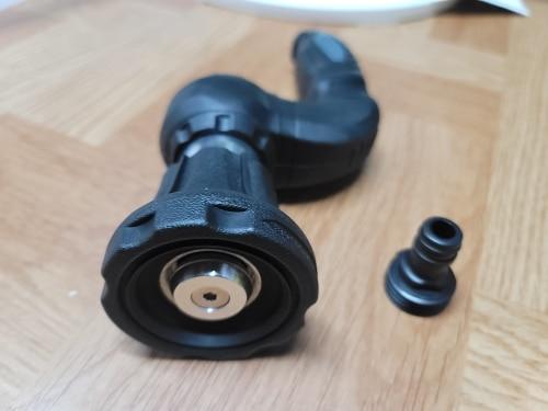 High-Pressure Power Nozzle for Garden Watering and Cleaning photo review