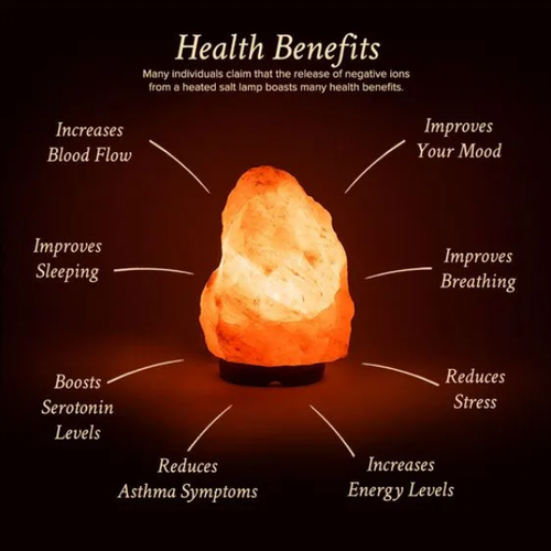 Himalayan Salt Lamp Humidifier: Natural Air Purification and Aromatherapy