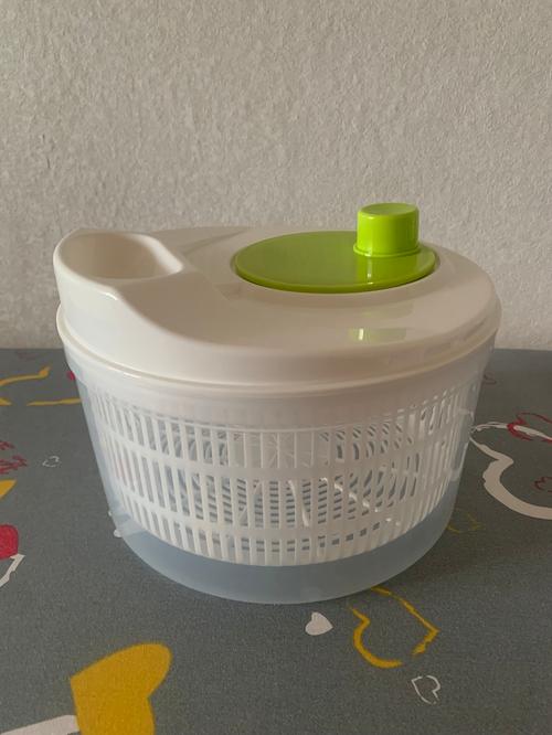 Household Fruit Drain Basket Manual Vegetable Washer Dehydrator photo review