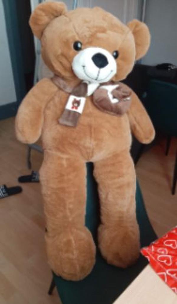 Huge High-Quality Giant Teddy Bear, Cute Big Bear Plush Toy photo review