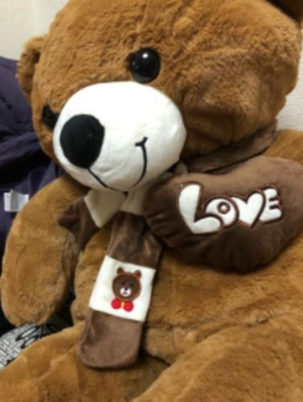 Huge High-Quality Giant Teddy Bear, Cute Big Bear Plush Toy photo review