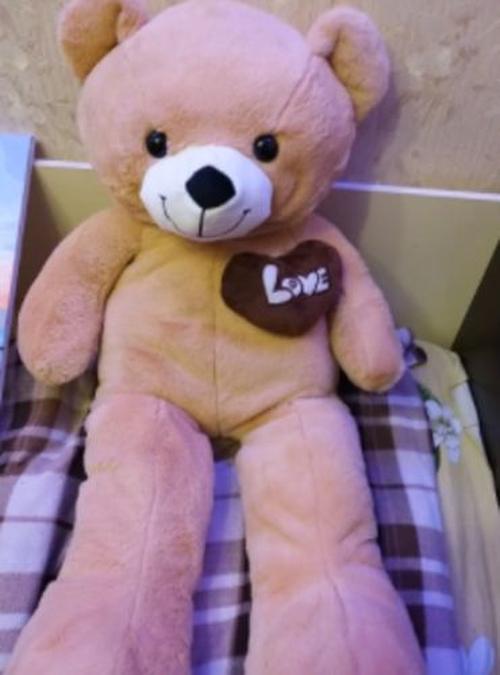 Huge High-Quality Giant Teddy Bear, Cute Big Bear Plush Toy photo review