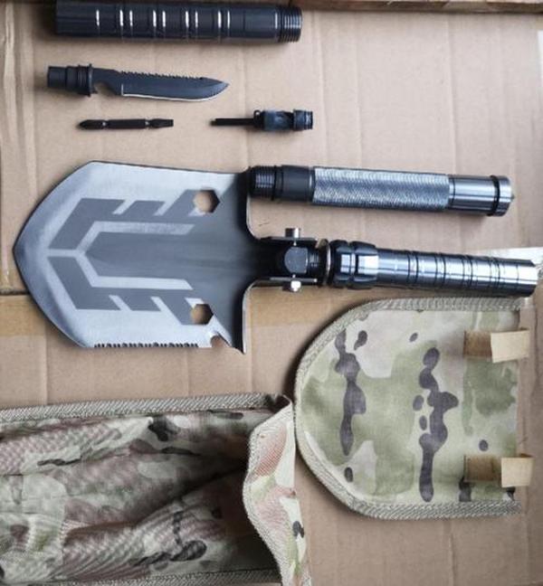 Indestructible Multi Function Survival Shovel photo review