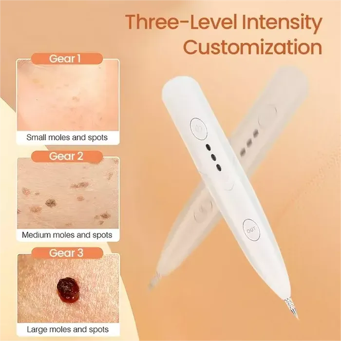 Ion Laser Freckle Skin Mole Dark Spot Remover Face Wart Tag Tattoo Removal Pen