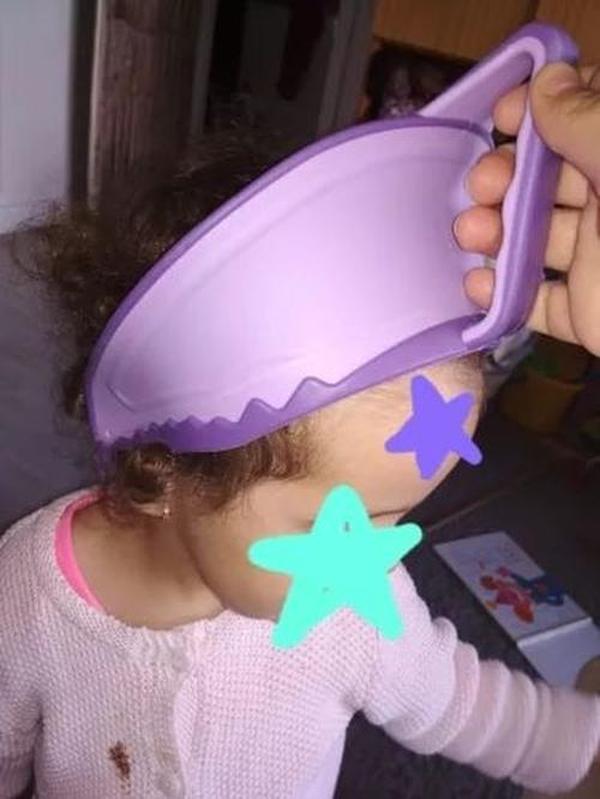 Kids Bath Visor Splash Guard photo review