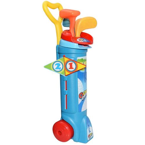 Kids Golf Clubs Toy Set Game Play With Golf Cart