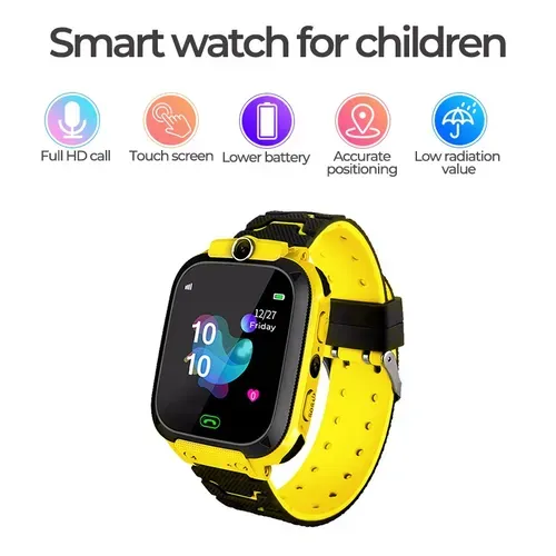 Kids Smart Watch with GPS Tracker, Child Safety, Positioning, Call &amp; Photo